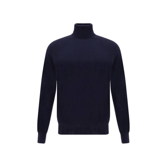 Brunello Cucinelli Blue Cashmere Cashmere Sweater