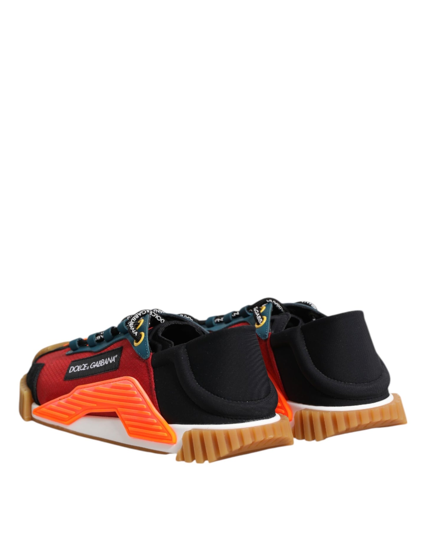 Dolce & Gabbana Multicolor Nylon Low Top NS1 Sneakers Shoes