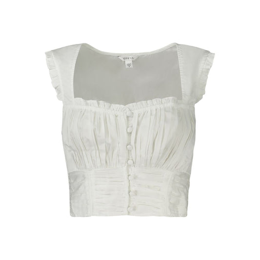 Guess Jeans White Cotton Shirt