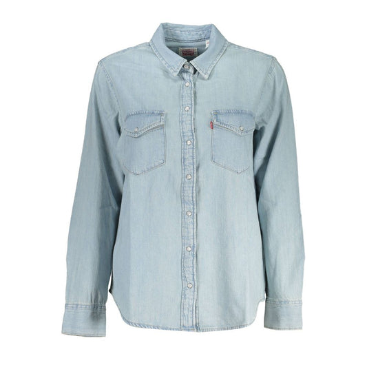 Levi's Blue Cotton Shirt