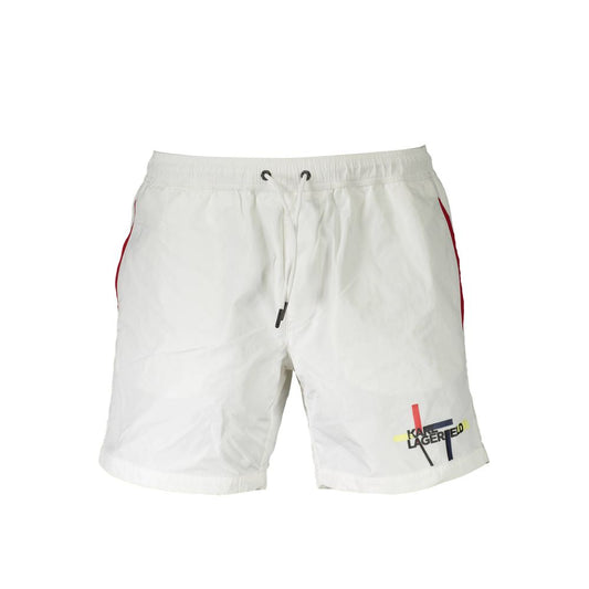 Karl Lagerfeld White Polyester Swimwear