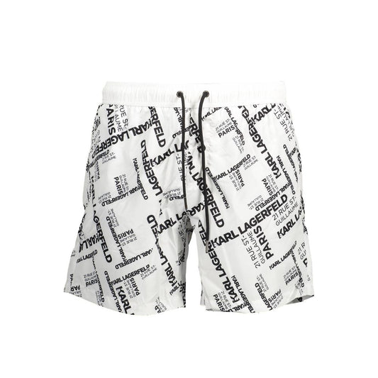 Karl Lagerfeld White Polyester Swimwear