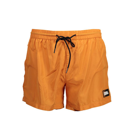 Karl Lagerfeld Orange Polyester Swimwear