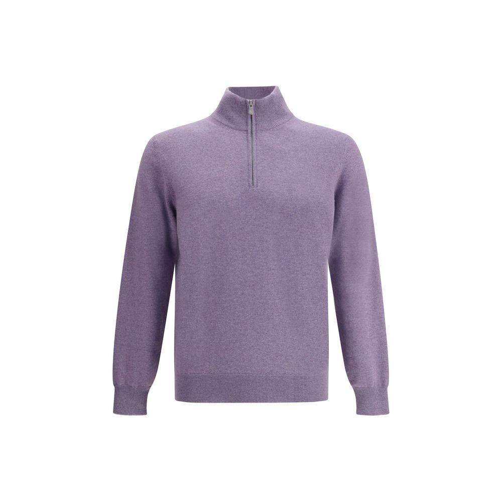 Brunello Cucinelli Purple Cashmere Cashmere Sweater