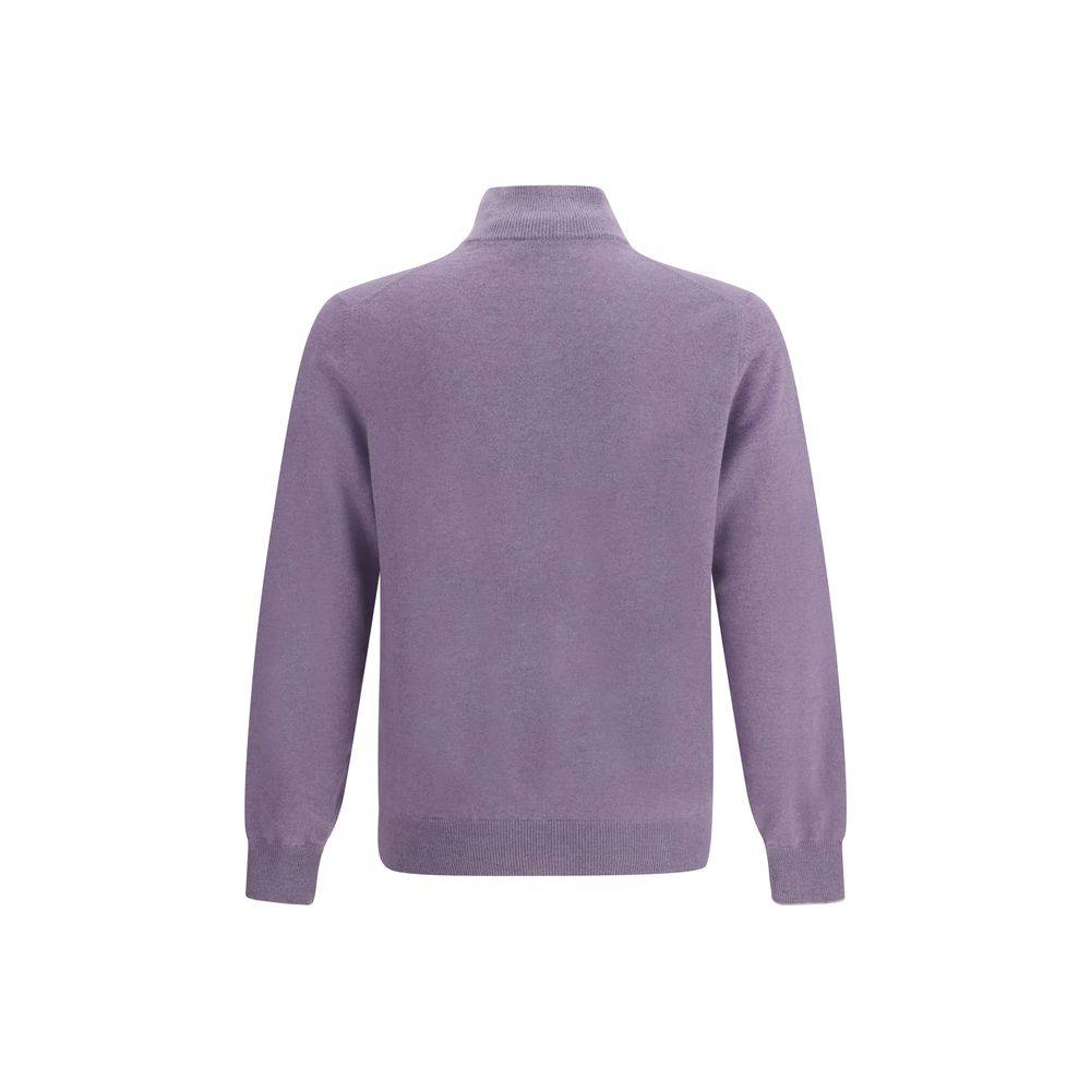 Brunello Cucinelli Purple Cashmere Cashmere Sweater