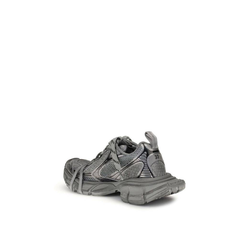 Balenciaga Gray Polyurethane Chunky Sneakers