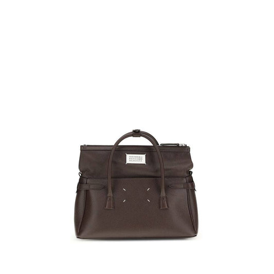 Margiela Brown Calf Leather Bos Taurus Handbag