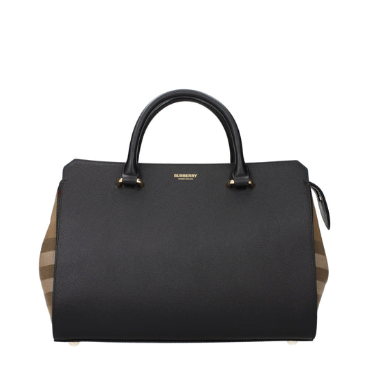 Burberry Black Leather Handbag