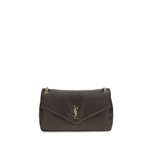 Saint Laurent Gray Lamb Ovis Aries Aries Shoulder Bag