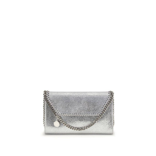 Stella McCartney Silver Polyester Shoulder Bag