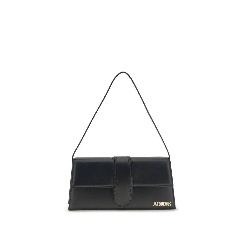 Jacquemus Black Calf Leather Bos Taurus Shoulder Bag