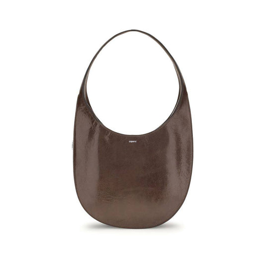 Coperni Brown Calf Leather Bos Taurus Shoulder Bag