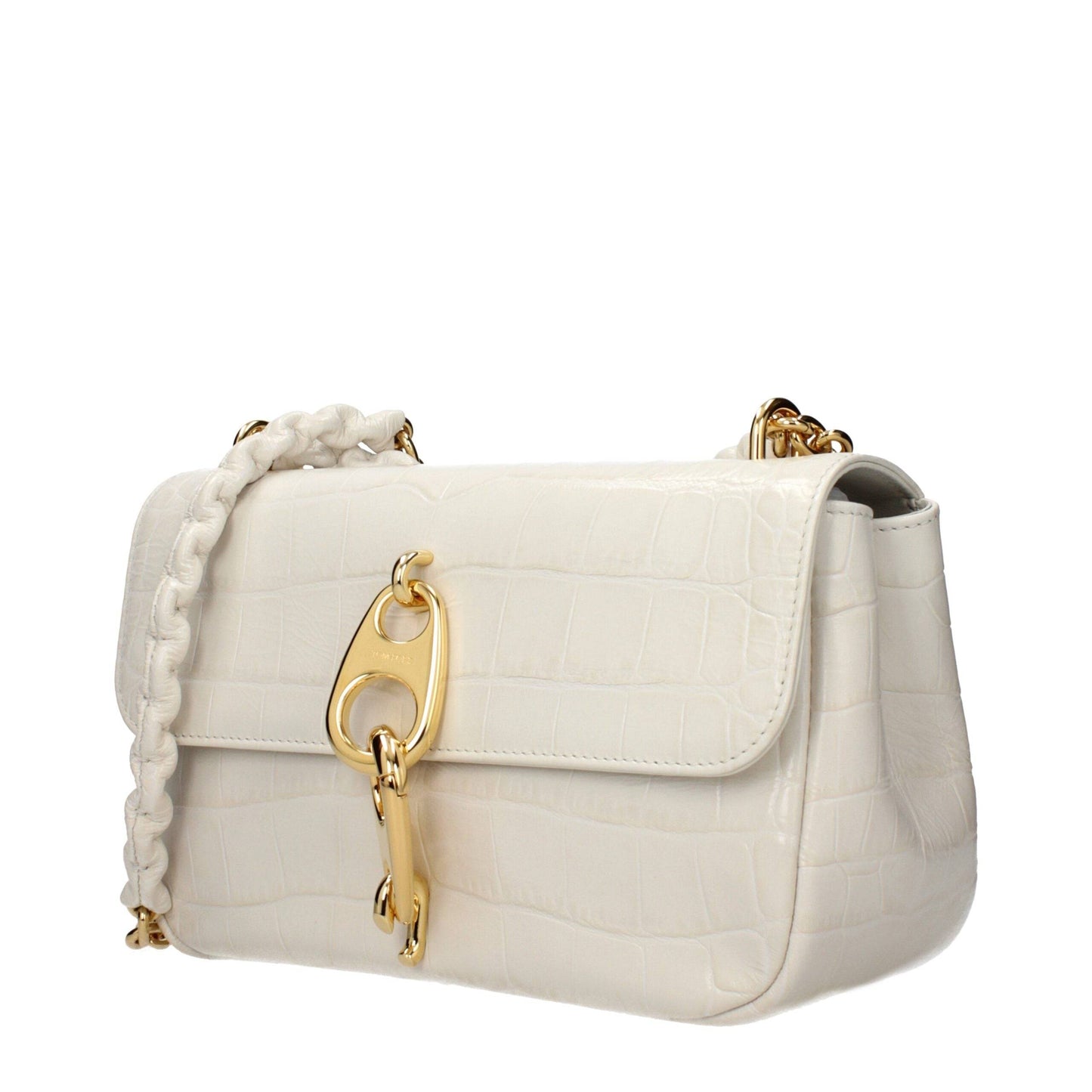 Tom Ford White Leather Shoulder Bag