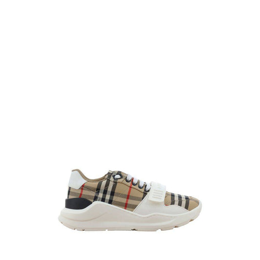 Burberry Beige Rubber Athletic Sneakers