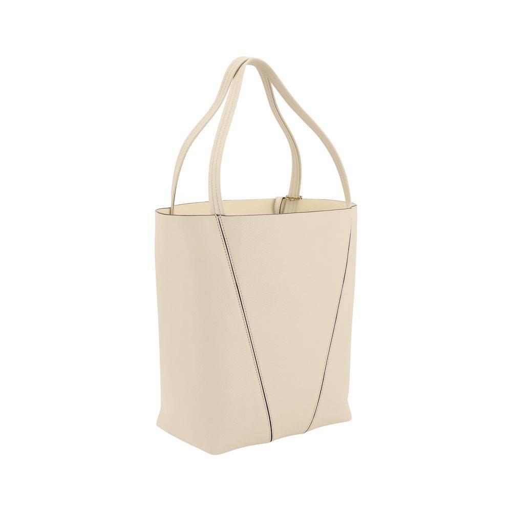 Chloé Beige Calf Leather Bos Taurus Shoulder Bag