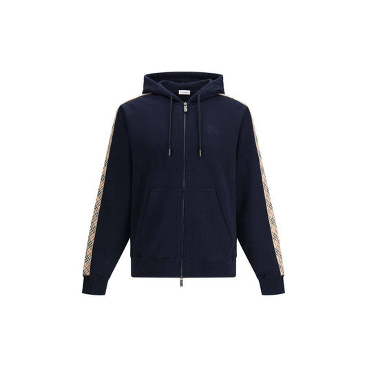 Burberry Blue Cotton Sweatshirt