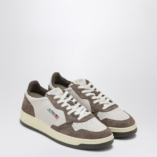 Autry AUTRY Medalist white/brown suede sneakers