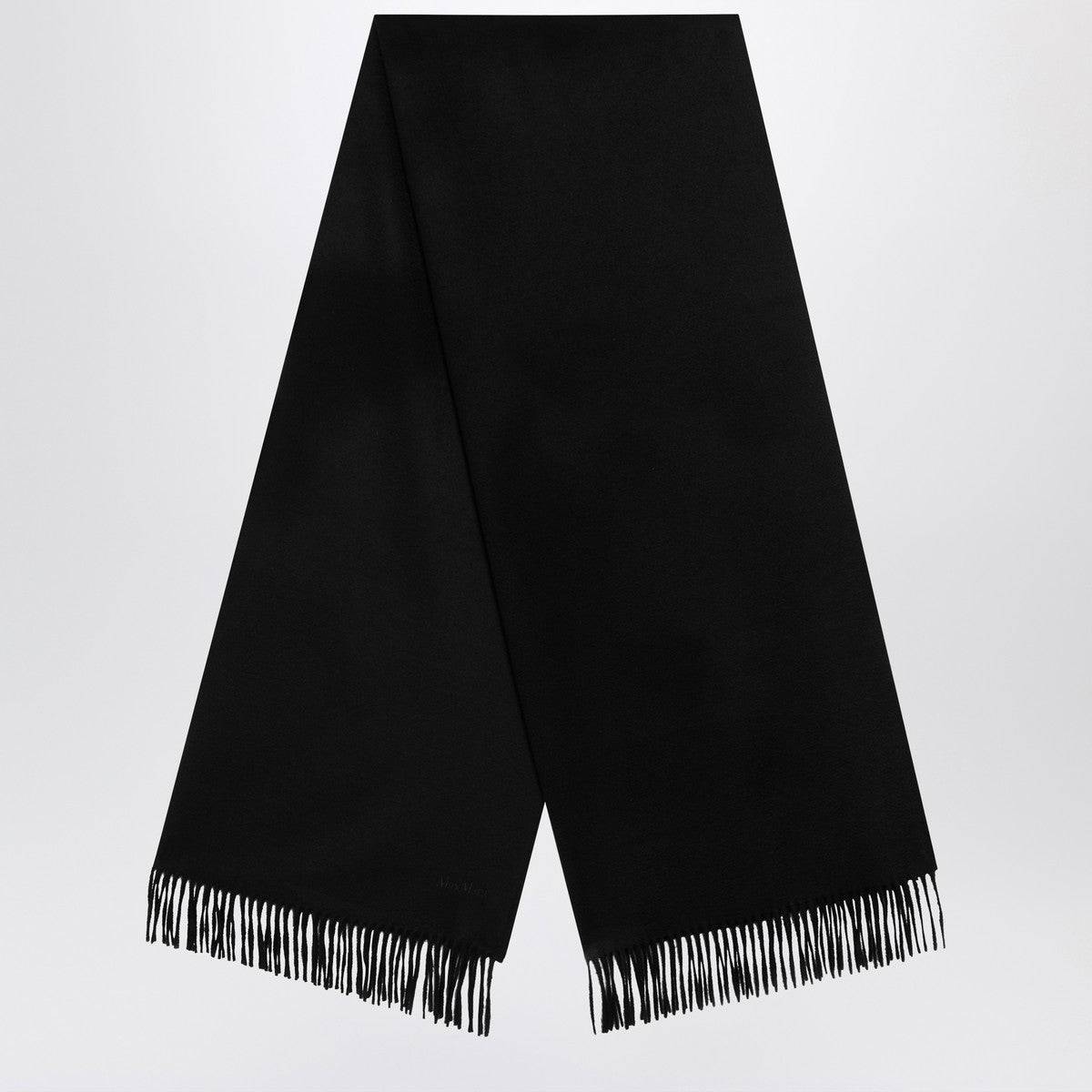 Max Mara Max Mara Black cashmere scarf