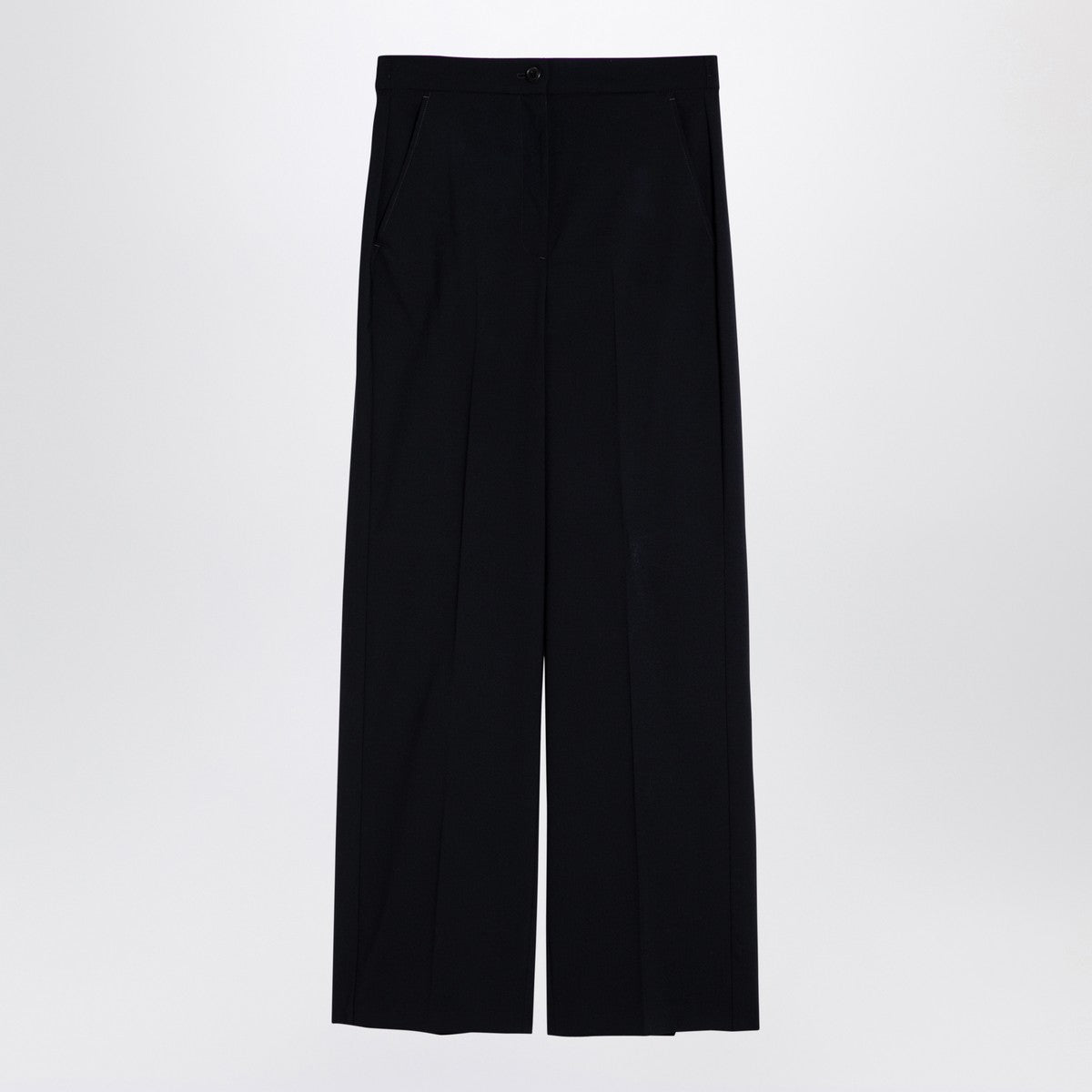 DEPARTMENT 5 DEPARTMENT 5 Navy blue wool-blend trousers