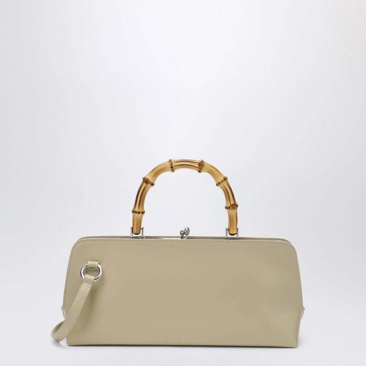 Jil Sander Jil Sander Small Goji Bamboo bag in almond colour
