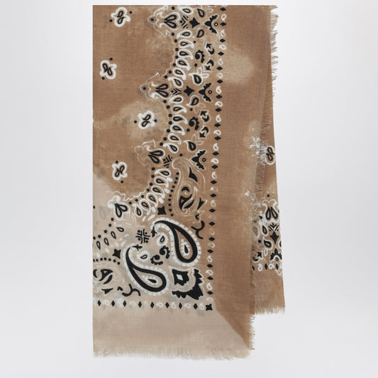 Destin Destin Camel wool Jil scarf