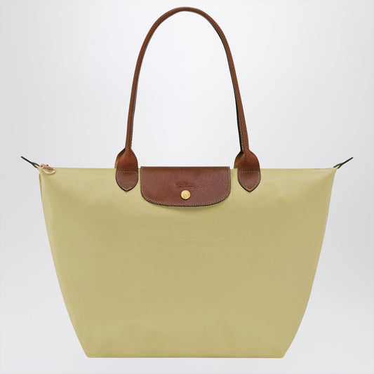 Longchamp Longchamp Pistachio coloured Le Pliage Original L bag