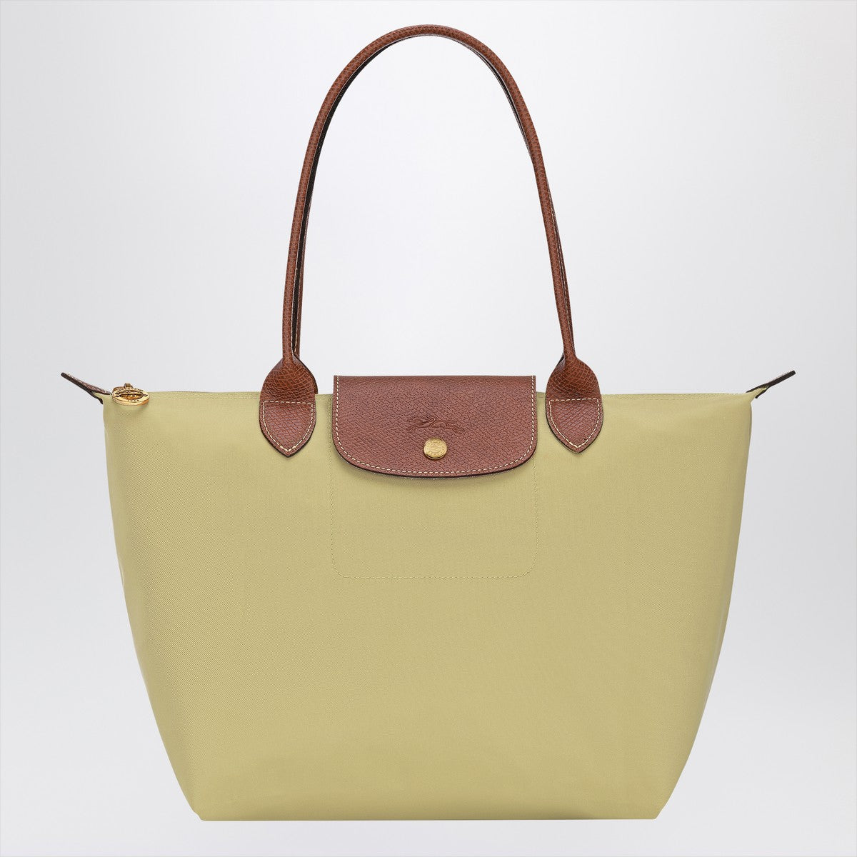 Longchamp Longchamp Pistachio coloured Le Pliage Original M bag