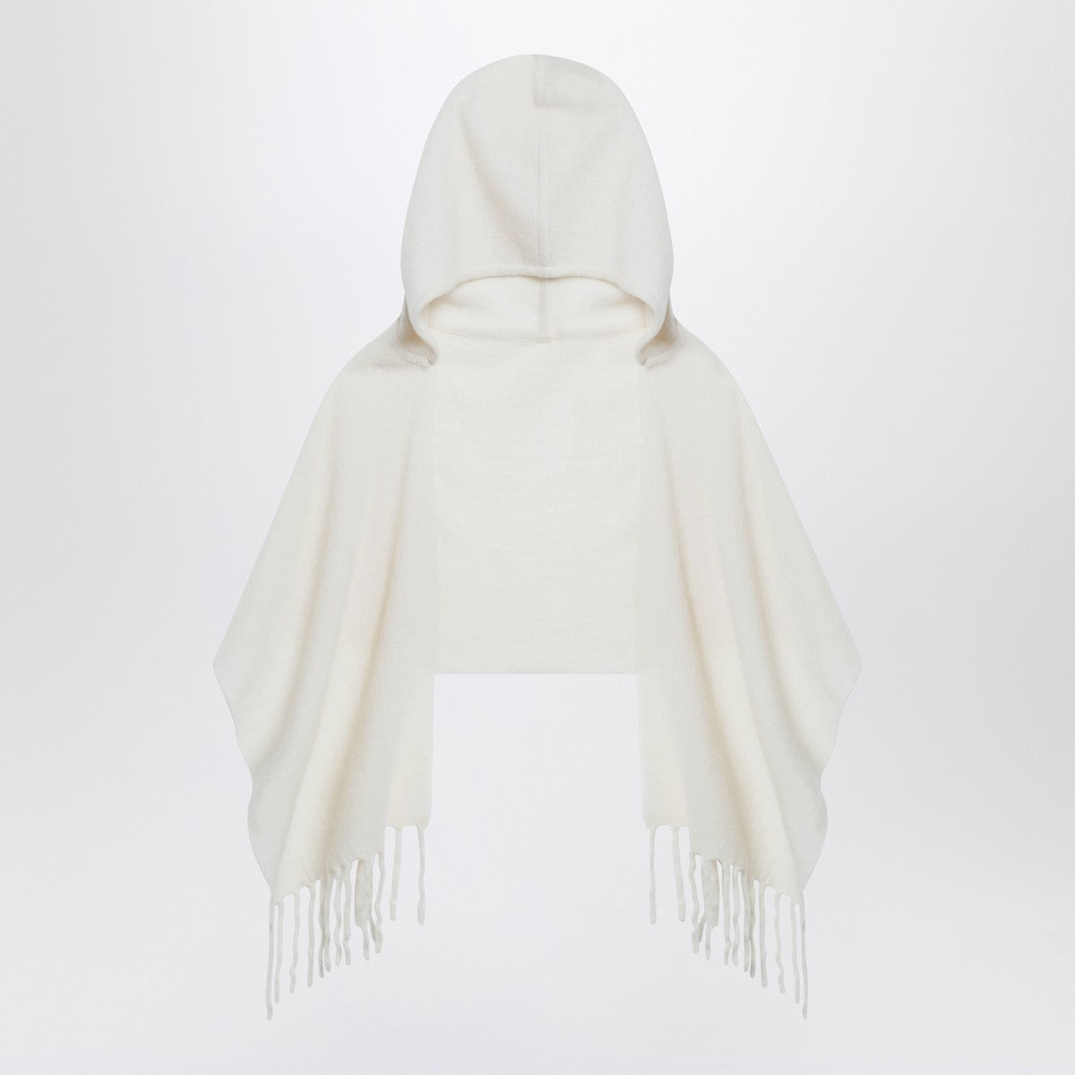 Destin Destin White wool hooded cape