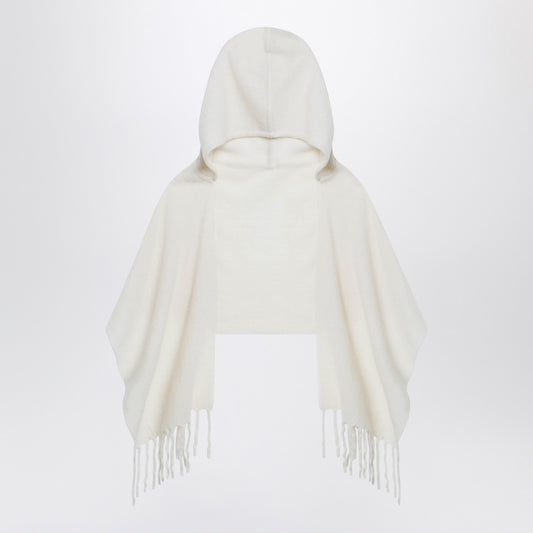 Destin Destin White wool hooded cape