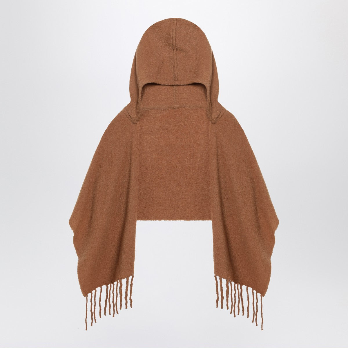 Destin Destin Brown wool hooded cape