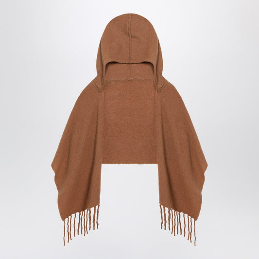 Destin Destin Brown wool hooded cape