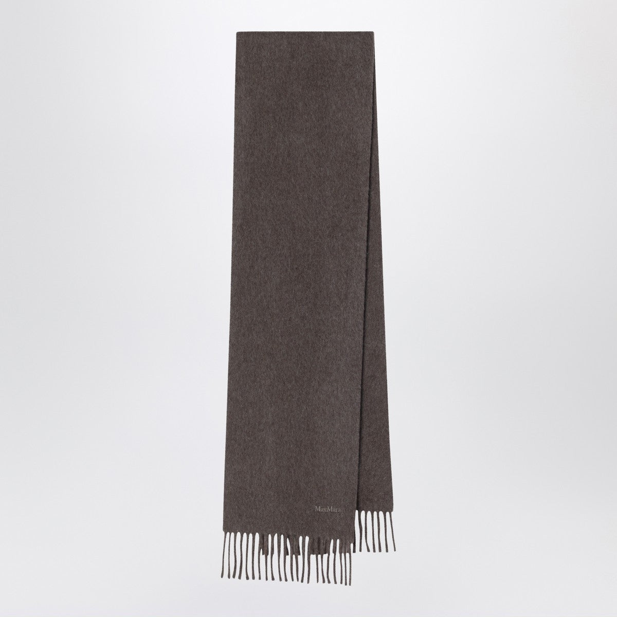 Max Mara Max Mara Wool Scarf in Dove Grey