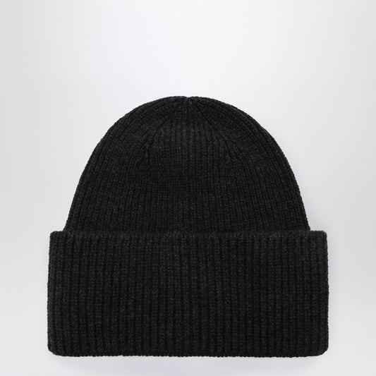 Destin Destin Anthracite wool and cashmere beanie